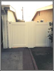 Vinyl fencing 